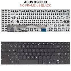 Πληκτρολόγιο Asus X560Ud No Frame Us Πληκτρολόγιο Asus X560Ud No Frame Us