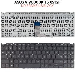 Πληκτρολόγιο Asus Vivobook 15 X512F Us No Frame Πληκτρολόγιο Asus Vivobook 15 X512F Us No Frame