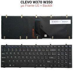 Πληκτρολόγιο Clevo W370 W350 + Backlight Πληκτρολόγιο Clevo W370 W350 + Backlight