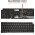Πληκτρολόγιο Dell Inspiron 15 3511 No Frame Us + Backlit