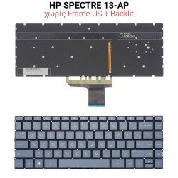 Πληκτρολόγιο Hp Spectre 13-Ap No Frame Us + Backlit