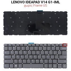 Πληκτρολόγιο Lenovo Ideapad V14 G1-Iml No Frame Us