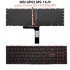 Πληκτρολόγιο Msi Gp62 Ms-16J9 No Frame Us + Red Backlit