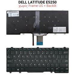 Πληκτρολόγιο Dell Latitude E5250 No Frame Us + Backlit Πληκτρολόγιο Dell Latitude E5250 No Frame Us + Backlit