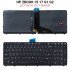 Πληκτρολόγιο Hp Zbook 15 17 G1 G2 + Backlight
