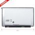 Οθόνη 15,6'' Slim 40Pin Touch Narrow (1366X768) No Brackets