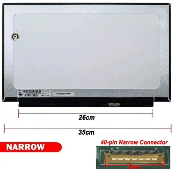 Οθόνη 15,6'' Slim 40Pin Touch (1920X1080) No Brackets Narrow Οθόνη 15,6'' Slim 40Pin Touch (1920X1080) No Brackets Narrow