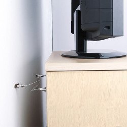 Μεταλλικό Συρματόσχοινο Στερέωσης Επίπλων 2 Τεμάχια Μεταλλικό Συρματόσχοινο Στερέωσης Επίπλων 2 Τεμάχια