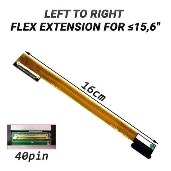 Left To Right Flex Extension For 15,6"