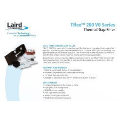 Laird Thermal Pad Tflex 200 V0 Series 1.016Mm Laird Thermal Pad Tflex 200 V0 Series 1.016Mm