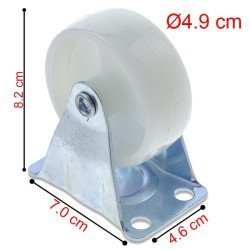 Βιομηχανικό ροδάκι σταθερού άξονα