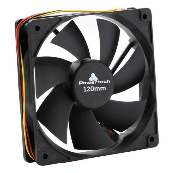 Powertech Ανεμιστήρας Pt-156, 120 X 120 X 25Mm, 12V, 3Pin & 4 Βίδες Powertech Ανεμιστήρας Pt-156, 120 X 120 X 25Mm, 12V, 3Pin & 4 Βίδες