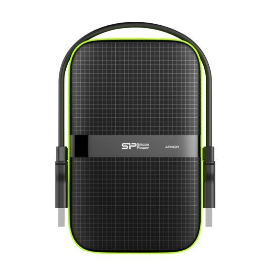 Silicon Power Εξωτερικός Hdd Armor A60, 2Tb, Usb 3.2, Πράσινος Silicon Power Εξωτερικός Hdd Armor A60, 2Tb, Usb 3.2, Πράσινος