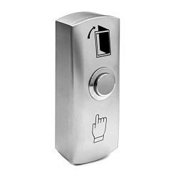 Secukey Μπουτόν Sck-Cbutton5, 3Α, Ασημί