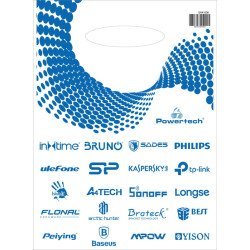 Σακούλα Εμπορευμάτων Τύπου Χούφτας Sak-006 30 X 40, Νάυλον, 30Τμχ