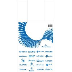 Σακούλα Εμπορευμάτων Τύπου Φανελάκι Sak-007 30 X 60, Νάυλον, 20Τμχ