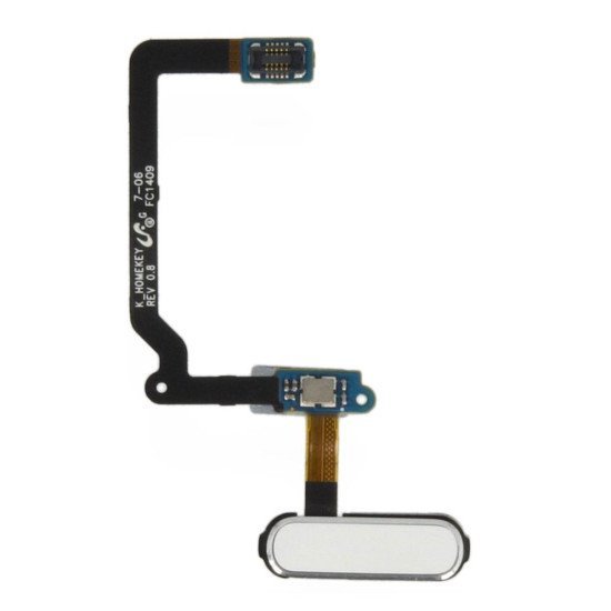 Samsung Home Button + Flexcable For S5 White