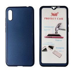 Powertech Θήκη Body 360° Tempered Glass, Huawei Y5 2019/Honor 8S, Μπλε