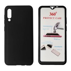 Powertech Θήκη Body 360° Με Tempered Glass Για Xiaomi Mi 9, Μαύρη