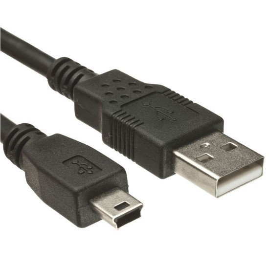 Powertech Καλώδιο Usb Σε Usb Mini Cab-U042, Copper, 3M, Μαύρο Powertech Καλώδιο Usb Σε Usb Mini Cab-U042, Copper, 3M, Μαύρο