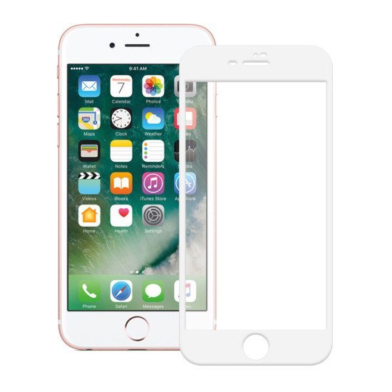 Powertech Tempered Glass 5D Full Glue Tgc-0232 Για Iphone 7 Plus, Λευκό Powertech Tempered Glass 5D Full Glue Tgc-0232 Για Iphone 7 Plus, Λευκό