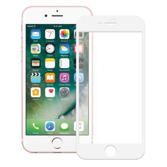 Powertech Tempered Glass 5D Full Glue Για Iphone 8 Plus, Λευκό Powertech Tempered Glass 5D Full Glue Για Iphone 8 Plus, Λευκό