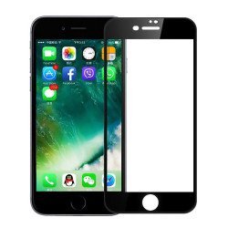 Powertech Tempered Glass 5D Full Glue Για Iphone 8 Plus, Black