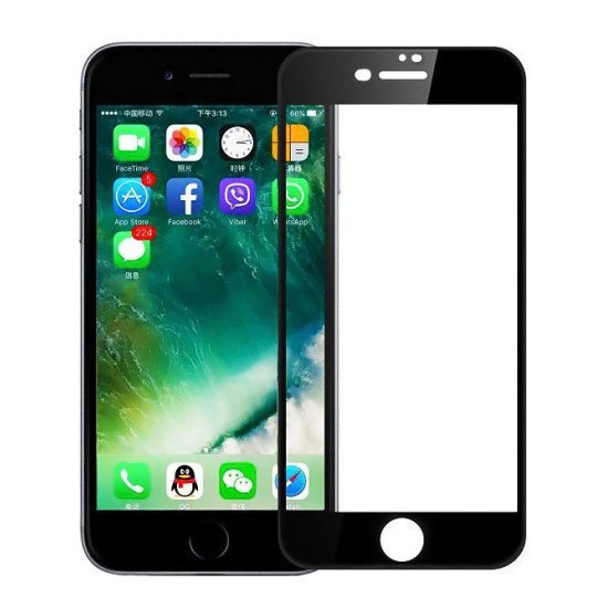 Powertech Tempered Glass 5D Full Glue Για Iphone 8 Plus, Black Powertech Tempered Glass 5D Full Glue Για Iphone 8 Plus, Black
