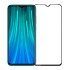 Powertech Tempered Glass 5D, Full Glue, Xiaomi Redmi Note 8, Μαύρο