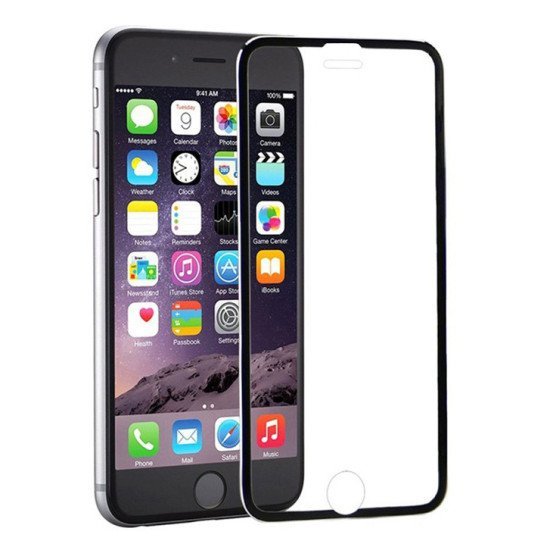 POWERTECH Tempered Glass 3D Full Face, iPhone 7/8 Plus, titanium, Black POWERTECH Tempered Glass 3D Full Face, iPhone 7/8 Plus, titanium, Black