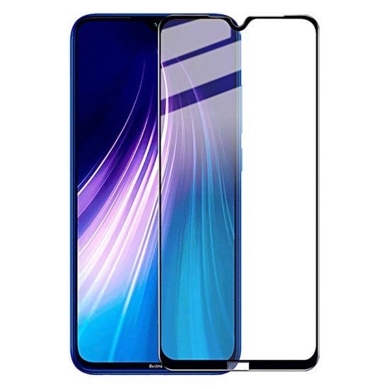 Powertech Tempered Glass 5D, Full Glue, Xiaomi Redmi Note 8T, Μαύρο Powertech Tempered Glass 5D, Full Glue, Xiaomi Redmi Note 8T, Μαύρο