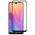 Powertech Tempered Glass 5D, Full Glue, Xiaomi Redmi 8A, Μαύρο