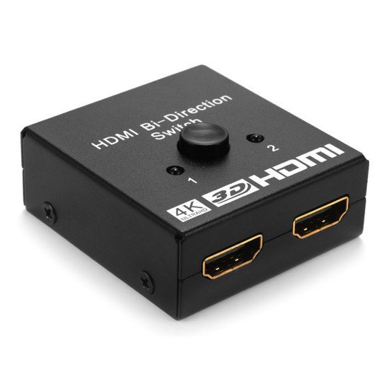 Powertech Hdmi Bi-Direction Switch 2 Σε 1, 4K X 2K & 3D, Μαύρο Powertech Hdmi Bi-Direction Switch 2 Σε 1, 4K X 2K & 3D, Μαύρο