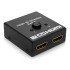 Powertech Hdmi Bi-Direction Switch 2 Σε 1, 4K X 2K & 3D, Μαύρο