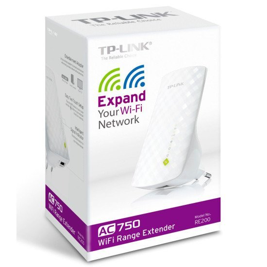 Tp-Link Wifi Range Extender Ac750, Ver. 4.0