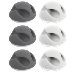 Powertech Οργανωτής Καλωδίων Σιλικόνης Ties-010, 2 Καλωδίων, 6Τμχ Powertech Οργανωτής Καλωδίων Σιλικόνης Ties-010, 2 Καλωδίων, 6Τμχ