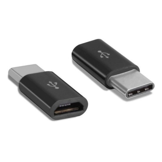 POWERTECH αντάπτορας USB-C σε Micro USB θηλυκό CAB-UC043, longer tip POWERTECH αντάπτορας USB-C σε Micro USB θηλυκό CAB-UC043, longer tip