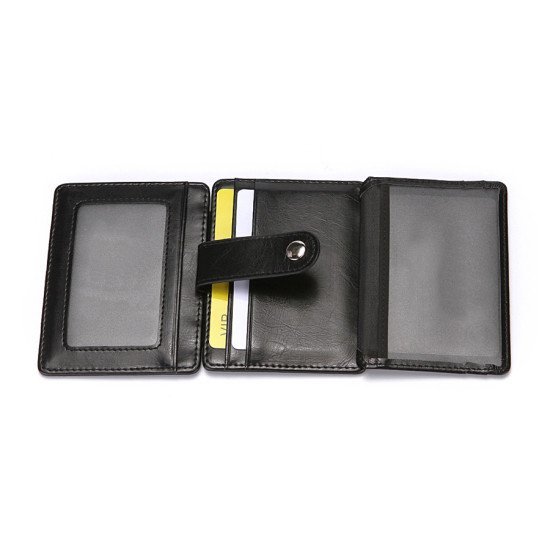 INTIME έξυπνο πορτοφόλι IT-015, RFID, PU leather, μαύρο