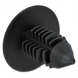 Delock Πλαστική Τάπα 60187 Για Κάλυψη Οπών, 15X14.5Mm, Μαύρη, 10Τμχ