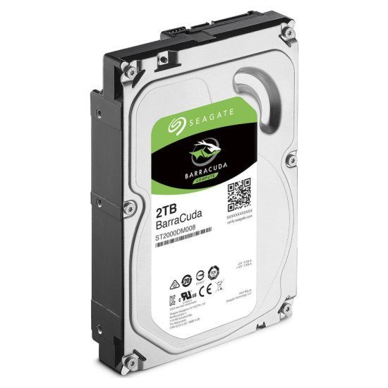 Seagate Σκληρός Δίσκος Barracuda St2000Dm008, 2Tb, 256Mb, 7200Rpm, 3.5"