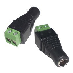 Βύσμα Τροφοδοσίας Dc Θηλυκό St-Dc08, 5.5 X 2.1Mm, Σε Κλέμα, 5 Τμχ