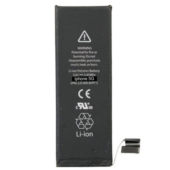 High Copy Μπαταρία Για Iphone 5G, Li-Ion 1440Mah High Copy Μπαταρία Για Iphone 5G, Li-Ion 1440Mah