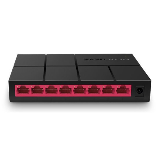 Mercusys Desktop Switch Ms108G, 8X 10/100/1000 Mbps, Ver. 1 Mercusys Desktop Switch Ms108G, 8X 10/100/1000 Mbps, Ver. 1