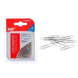 Mp Μεταλλικοί Συνδετήρες Pa342-1, 28Mm, 100Τμχ, Ασημί Mp Μεταλλικοί Συνδετήρες Pa342-1, 28Mm, 100Τμχ, Ασημί