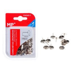 Mp Μεταλλικές Πινέζες 10Mm Pa341-1, 100Τμχ, Ασημί Mp Μεταλλικές Πινέζες 10Mm Pa341-1, 100Τμχ, Ασημί