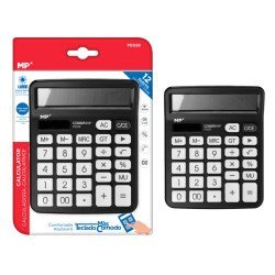 Mp Αριθμομηχανή Pe028, Ηλιακό & Μπαταρίες, 12 Ψηφία, Μαύρη Mp Αριθμομηχανή Pe028, Ηλιακό & Μπαταρίες, 12 Ψηφία, Μαύρη