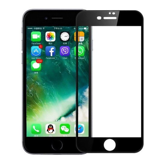 Powertech Tempered Glass 5D Full Glue Tgc-0233 Για Iphone 7 Plus, Μαύρο Powertech Tempered Glass 5D Full Glue Tgc-0233 Για Iphone 7 Plus, Μαύρο