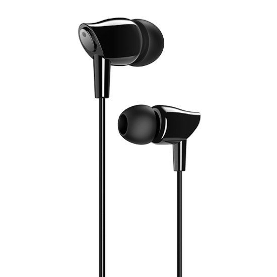 Usams Earphones Με Μικρόφωνο Ep-37, 10Mm, 3.5Mm, 1.2M, Μαύρα