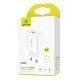 Usams Φορτιστής Τοίχου T22, 1X Usb, Qc3.0 18W 3A, Λευκός Usams Φορτιστής Τοίχου T22, 1X Usb, Qc3.0 18W 3A, Λευκός