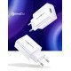 Usams Φορτιστής Τοίχου T22, 1X Usb, Qc3.0 18W 3A, Λευκός Usams Φορτιστής Τοίχου T22, 1X Usb, Qc3.0 18W 3A, Λευκός
